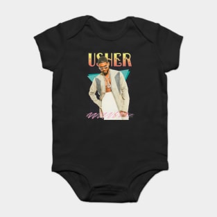 Usher Retro Aesthetic Fan Art Baby Bodysuit